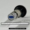 Newstar Cobra R Snake emblem Ford Mustang Valve stem caps