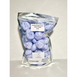 Freeze Dried Tasty Taffy Grape Saltwater Taffy 4 Oz Made Fresh