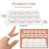 Ring 4 Sizing Kit, Compatible with Oura Ring4, Size 4