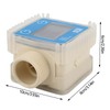 K24 LCD Turbine Digital Diesel Fuel Flow Meter Widely Used
