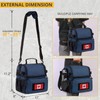 2 Compartment Lunch Bag for Men Adult, Tactical Lunch Box