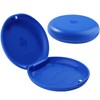 BICASUU (2 Pack) Retainer Case,Solid Orthodontic Retainer Case (Blue)