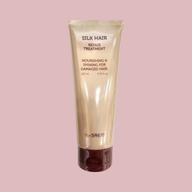 The Saem [더샘] 실크 헤어 리페어 트리트먼트 200ml [The Sam] Silk Hair Repair Treatment 200ml