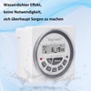 DC/AC 24V Digital Gate Timer Switch - Programmable, Accurate-to-The-Second Control