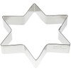 Städter Star Diameter 18.0/3.0 cm High, Tinplate, Silver, 18 x