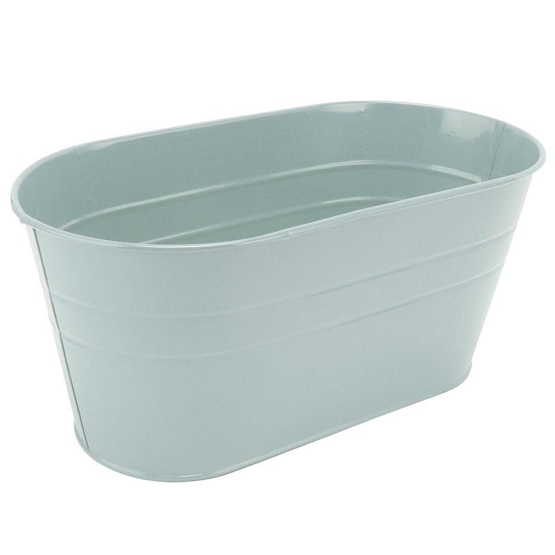 Hanging Flower Planter Iron Bucket Flower Pot Holder with Detachable