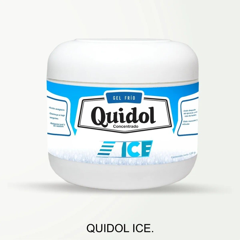 3 Quidol Ice, Gel Frio Extrafuerte, En Deporte Y Dolor