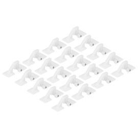 MECCANIXITY RC Hinges 1 Inch x 0.4 Inch Adjustable Hatch Hinge for RC Model Airplane Parts 16 Pcs