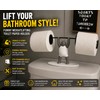 Funny Weightlifting Toilet Paper Holder for Bathroom Decor – Fitness-Themed