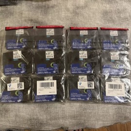 Labelife 12 Pack Labelife White Laminated Label Tape 12mm x .47" for Brother P Touch D600