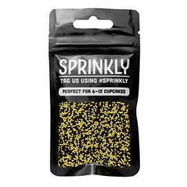SPRINKLY - Matt 100's & 1000's - Black & Gold - 30g