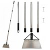 WHLZYEVA Flat Shovel, 60in Heavy Duty Garden Shovel with Long