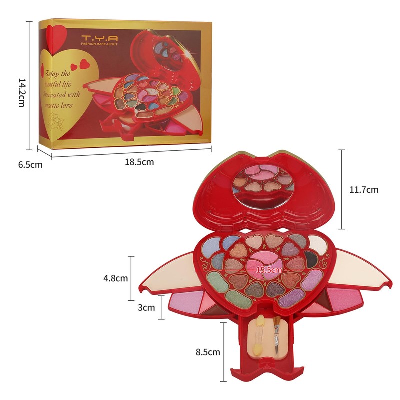 Eyeshadow Palette, 31 Colours Eyeshadow Palette Contouring Kit Combination with