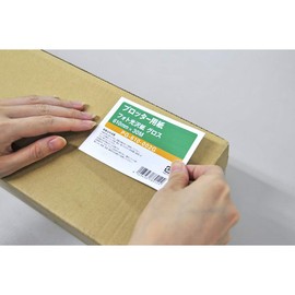TRUSCO TLS-A4-2-100 Multi-Label Stickers, A4, 2 Sides, 100 Pieces, Label Size 8.3 x 5.8 inches (210 x 148.5 cm)