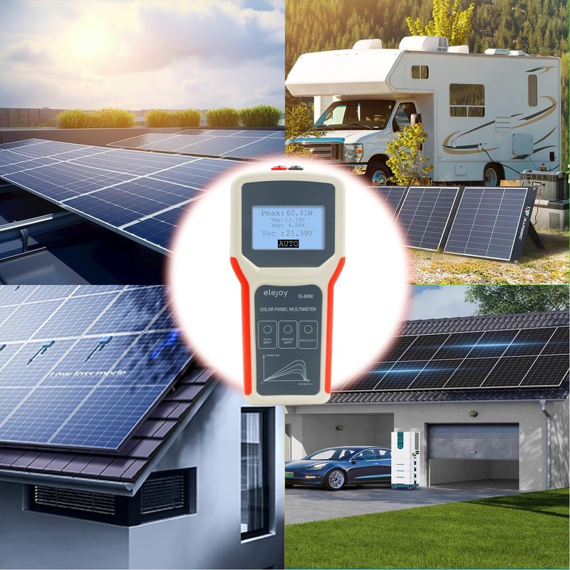 SolaMr 400 W Solar Panel Intelligent Tester Auto/Manual MPPT Photovoltaic