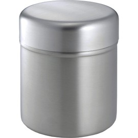 Shimomura Kihan 41613 Canister, Storage Container, Made in Japan, Dishwasher Safe, Large Capacity, 32.1 fl oz (950 ml), Coffee Beans 10.6 oz (300 g), Simple Design, Stainless Steel, Tsubame Sanjo