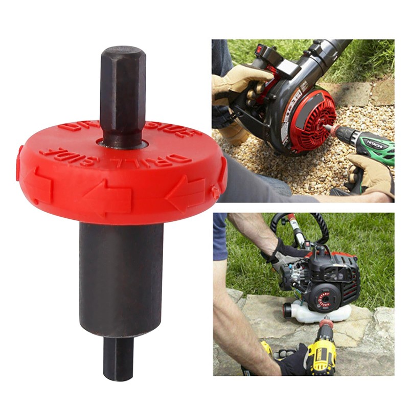 VIKKSAER 2Pcs Electric Engine Starter Drill Bit Adapter Jump Start,