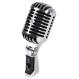 Microphone, 50'S Style | Microphones Wired Audio Visual, 1 X Qty - 35-7030