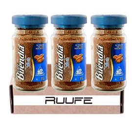 Buendia Instant Coffee Vanilla 100% Colombian Coffee (3 pack) (2.9 oz each) - Cafe Instantaneo Vainilla Cafe Colombiano Colombian Coffee