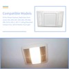 yrjns S97013662 97013662 Bathroom Fan Cover Grille Lens Assembly Kit