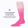 Comrad Double Dip Nylon Knee High Socks - 15-20mmHg Graduated