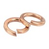 QUARKZMAN Pack of 10 spring washers, M8 gap locking rings,