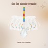 MilaBoo® Sonnenfänger Kristall Bastelset – DIY Suncatcher 6er Set oder