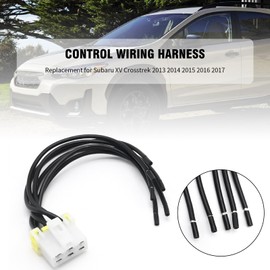 Vkinman 655-58785 Manual Heater AC HVAC Control Wiring Harnesses, Manual Temperature AC HVAC Control Wire Pigtail Replacement for Subaru XV Crosstrek 2013 2014 2015 2016 2017