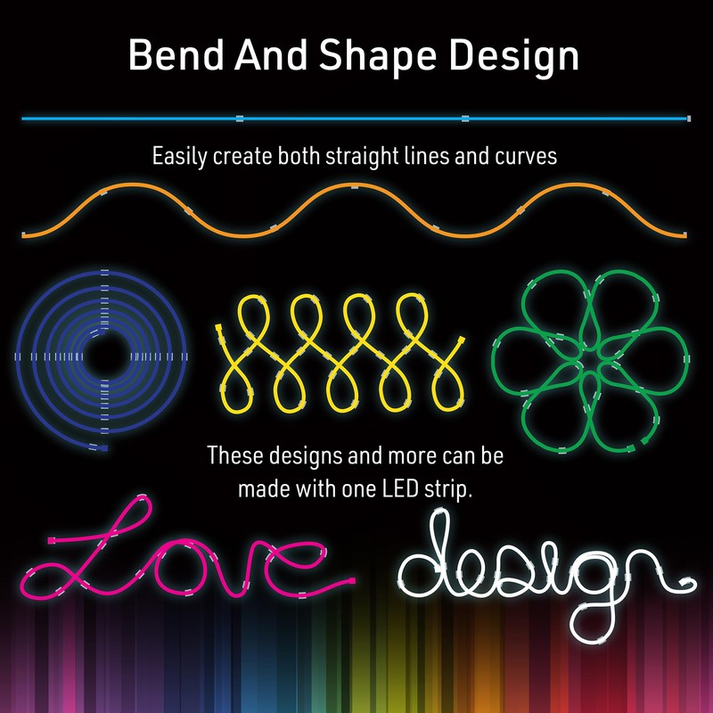 Xtreme 6.5 ft Neon Bend and Shape Memory Flex Wire