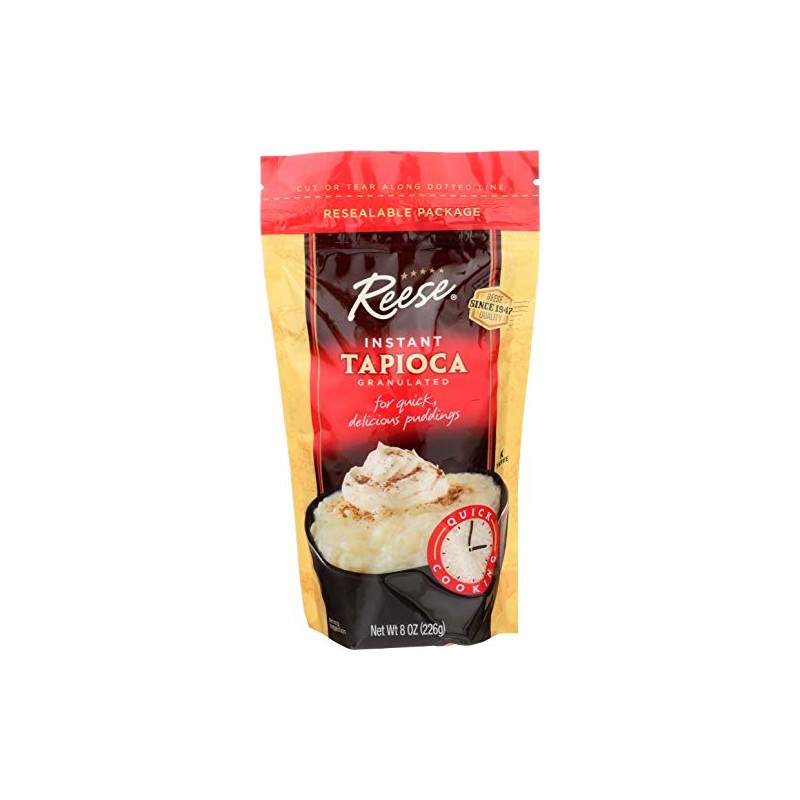 Reese Instant Granulated Tapioca, 8-Ounces (Pack of 6)