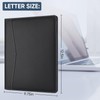 Pacific Mailer Padfolio Portfolio Leather Binder, Interview Legal Document Organizer,