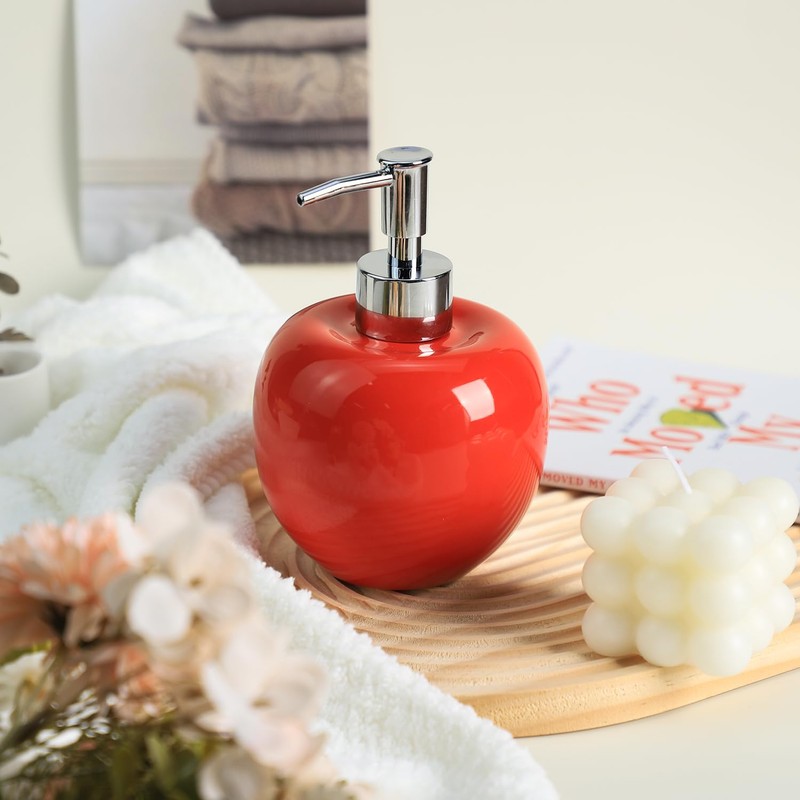 Colias Wing Fruit Vegetable Shaped Soap Dispenser with Plastic Pump,