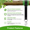 HDAKDDHG Hammock Straps Tree Swing Straps Hanging Kit, Hammock Straps