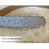 COTIM COYIN Broad Girls Sequin Sparkly Leather Belt, Silver
