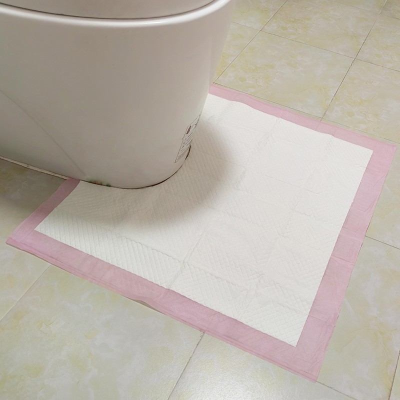 Toilet Floor Protector From Urine 15 Pack Disposable Toilet Mats