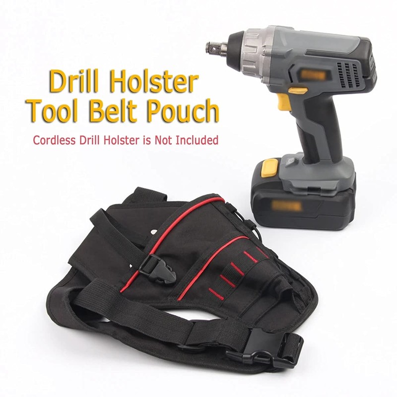 MASUNN Cordless Electronic Drill Gun Holster Tool Belt Bag Adjustable