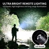Durable & High Lumens 20,000LM Rechargeable Flashlights. 3-Mode LED Flashlight