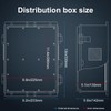 Namunanee Outdoor Electrical Junction Box, ABS Water Resistant Enclosure with