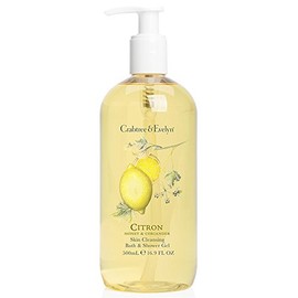 Crabtree & Evelyn Skin Cleansing Bath & Shower Gel, Citron Honey & Coriander, 16.9 Fl Oz