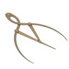 Eyebrow Ruler Multifunctional Stainless Steel 3 Point Positioning Ruler for