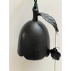 123kotobukijapanstore 1pc Japanese 3-1/2dia Black Plum Bell Wind Chime