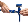 Tatay 0020501 Rotating Head Sprinkler On Spike, Blue, 8x6.6x21.5 cm