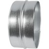 Vent Systems 8'' Inch Galvanized Steel Duct Connector - Round