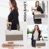 LOVEVOOK Laptop Bag for Women 15.6 Inch Laptop Tote Work