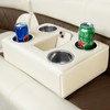 marinexplore 4 Cups Pontoon Cup Holder,Boat Seat Cup Holder,Sofa Organizer,Portable