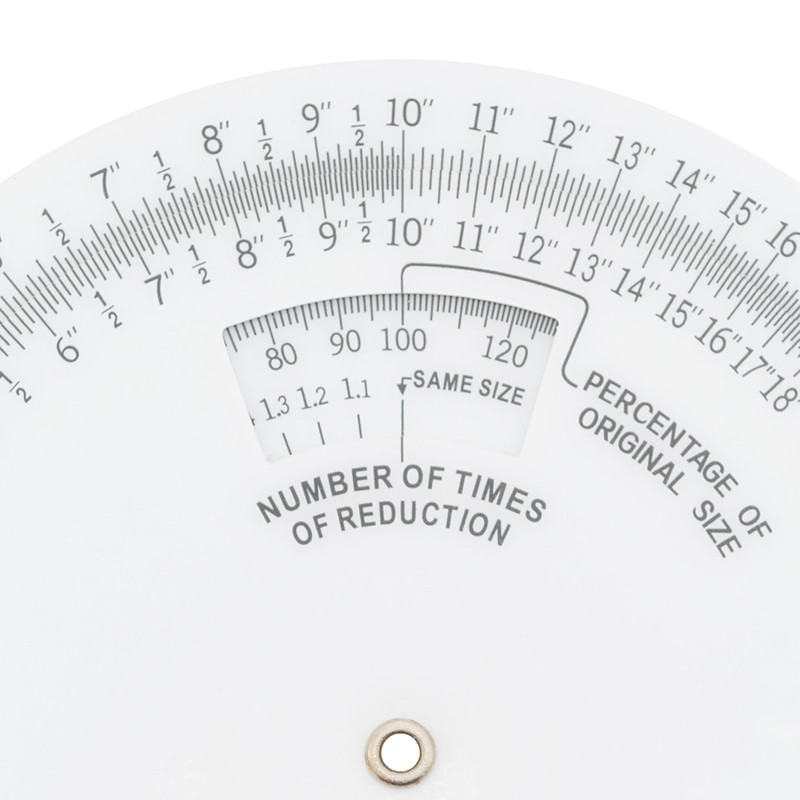 Westcott 5" Proportional Scale, White (PS-69)