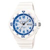 Casio MRW-200 Men's Standard Quartz Watch, Gloss White x Blue