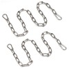 2 Pack Outdoor Fence Gate Chains, 5/32 x 36 Inch