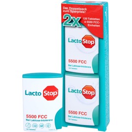 LactoStop 5,500 FCC Tablets Klicksp dop. PA. 2x120 Stk