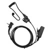 GoodQbuy Earpiece mic Compatible with Vertex Radio VX-210 VX-231 VX-261